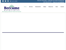 Tablet Screenshot of bercumeassociates.com